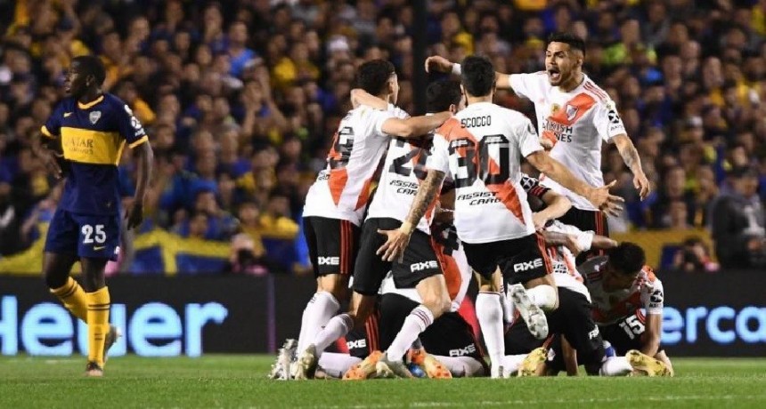 River perdiò pero festejò la clasificaciòn