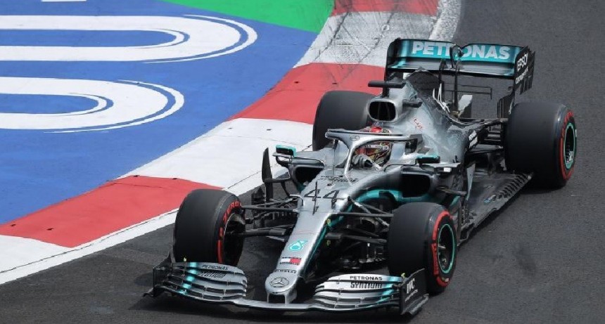 Hamilton ganó en México  y quedó a un paso de un nuevo título