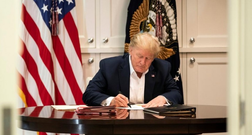  Trump  tendrá el alta médico y regresara a la Casa Blanca