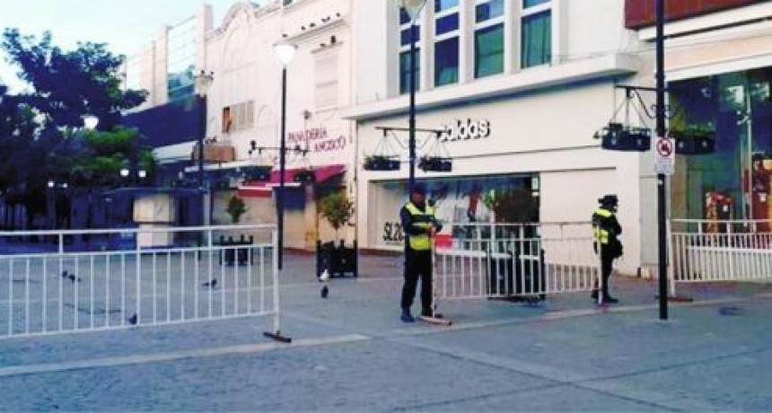 No más vallas en el centro de la ciudad 