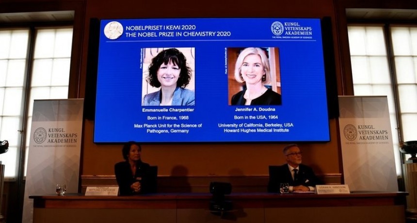 Nobel de Química fue otorgado a Emmanuelle Charpentier y Jennifer Doudna