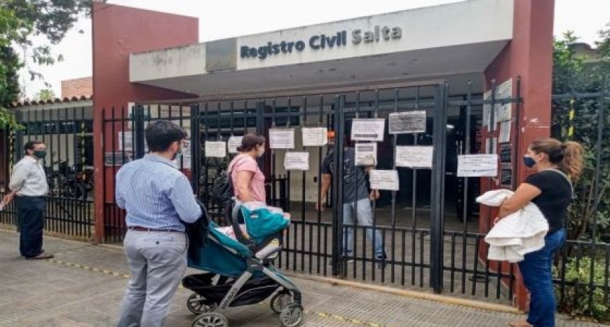 El Registro civil atiende al público con turnos previos