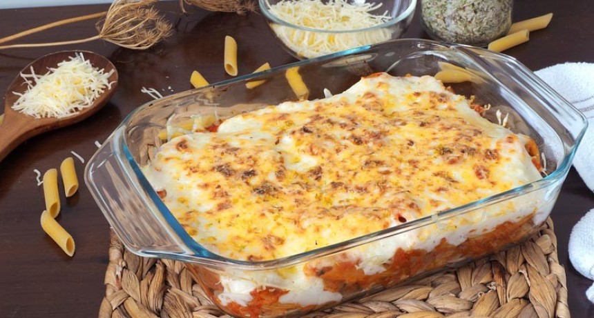 Pastel de Macarrones con atún