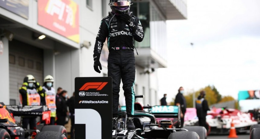 Hamilton iguala a Schumacher con 91 victorias tras ganar el GP de Eifel  