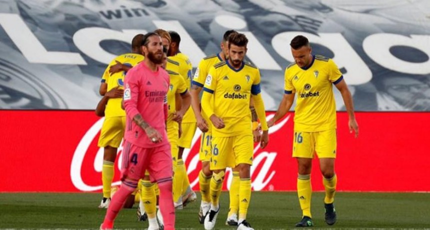El Cádiz  le ganó a Real Madrid