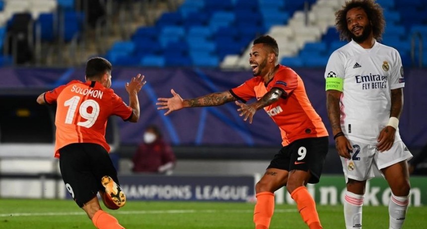 Real Madrid perdió como local ante el Shakhtar que dio la sorpresa