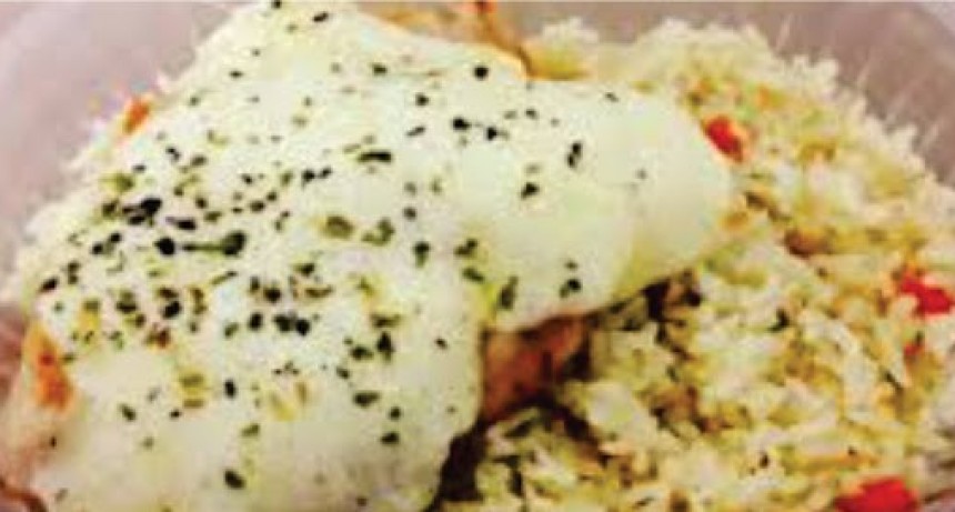 Suprema de pollo a la suiza