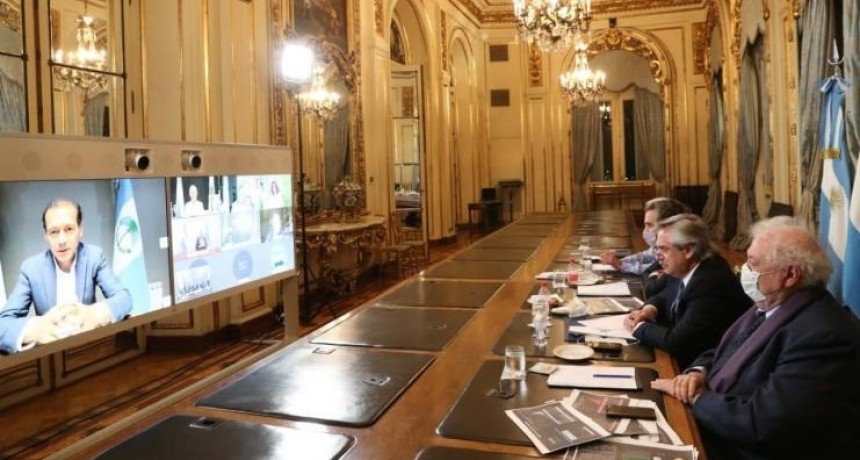 Fernández se reunió con los gobernadores de ocho provincias