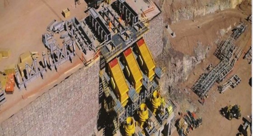 La mina de oro y cobre entró en funcionamiento