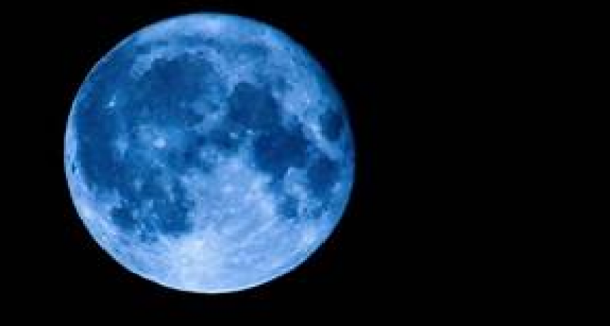 La luna azul llega con el último día de octubre