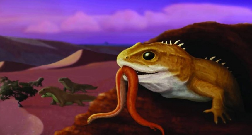 Descubren reptil más antiguo del hemisferio sur 