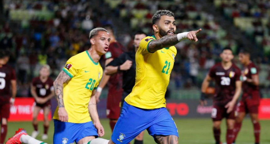 Brasil le dio vuelta el partido a Venezuela en las eliminatorias