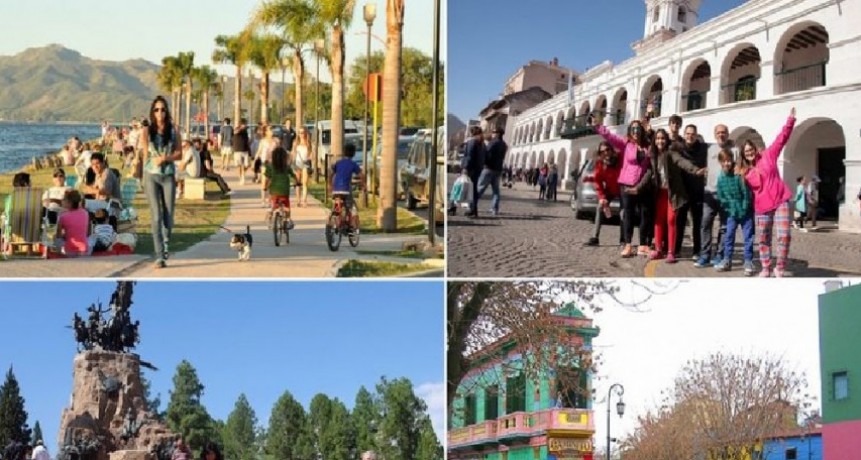 Los argentinos recorren el país en el feriado largo