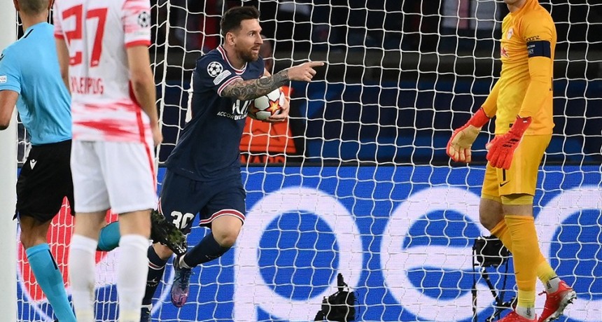  El PSG lo dio vuelta al partido y derrotó al Leipzig
