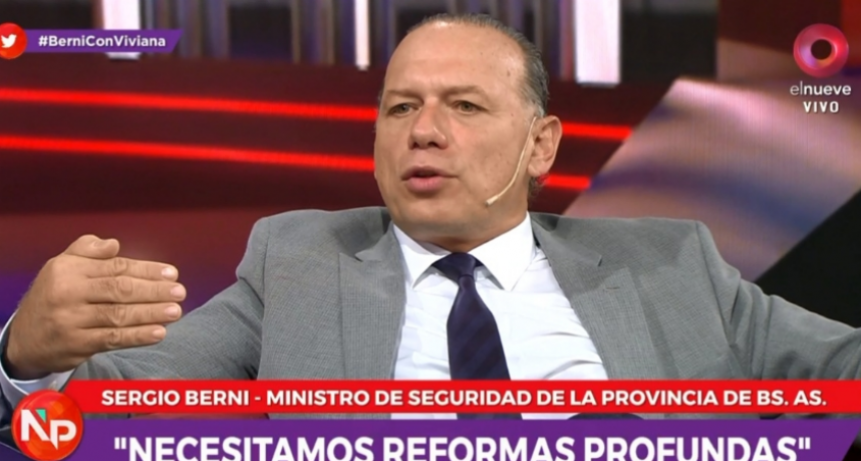 Sergio Berni aseguró que los ataques de los mapuches son actos terrorista 