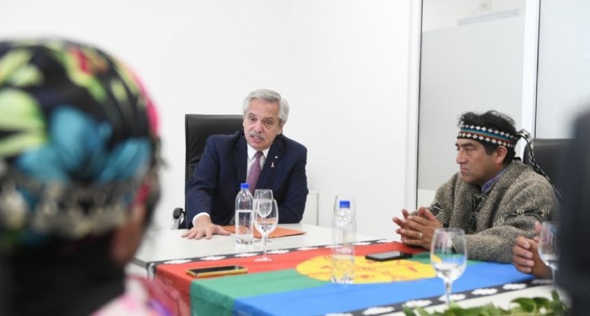 Alberto Fernández es desconocen como presidente por los Mapuches