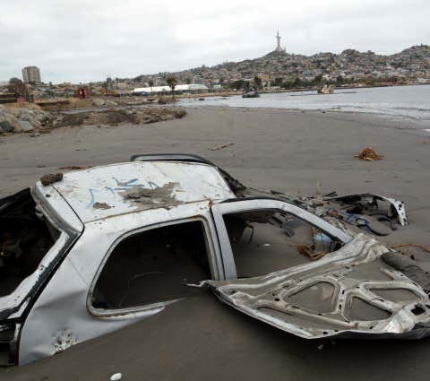 Chile,Coquimbo se recupera del tsunami