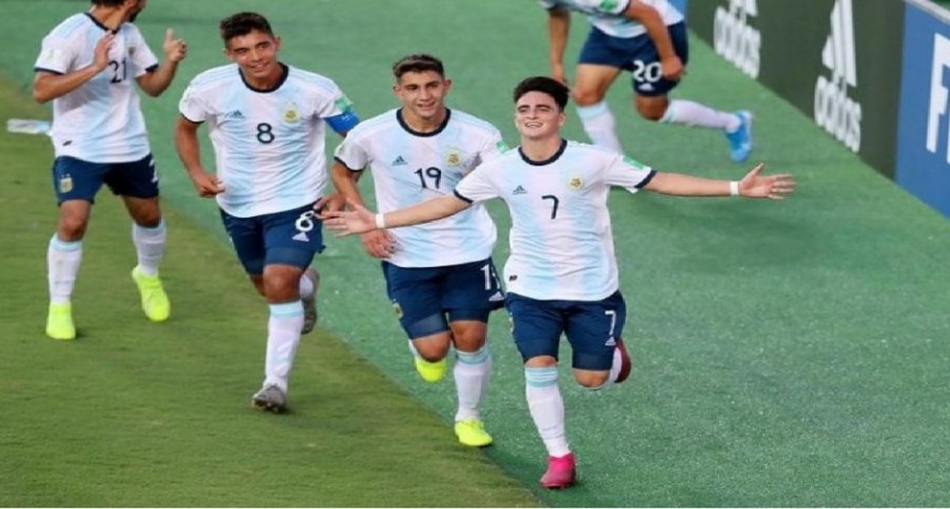Argentina ganó y se clasificó a octavos del Mundial Sub 17
