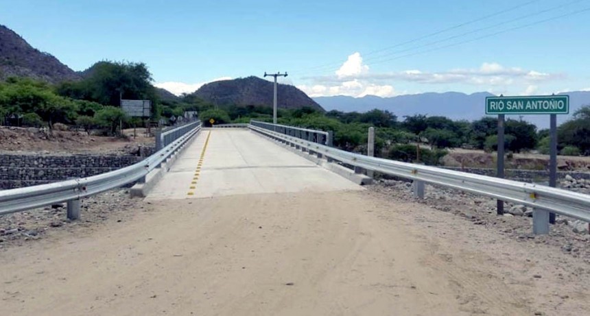 Inauguran el puente en Animanà