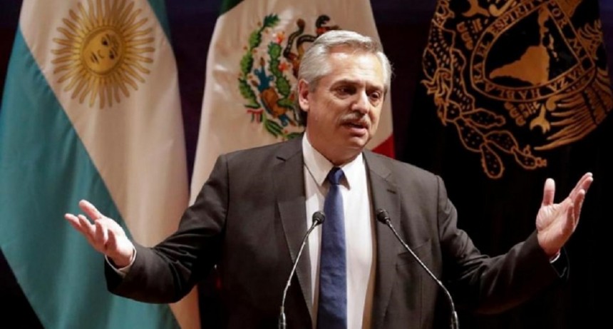 Alberto Fernández, en México: 
