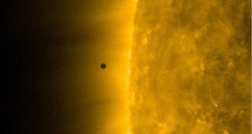Así transitó Mercurio la cara del Sol