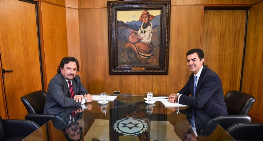 Urtubey se reunió con Sáenz para dar inicio al proceso de transición