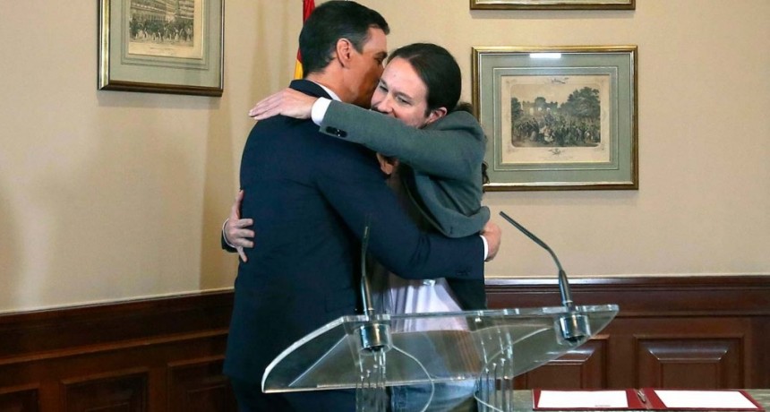 Primer Gobierno de coalición en España: Iglesias, vicepresidente 