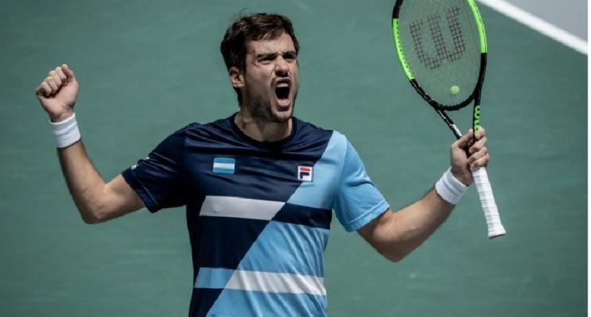 Guido Pella supero a Nicolás Jarry 