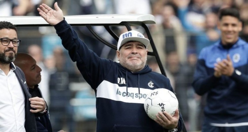 Maradona dejo definitivamente a Gimnasia