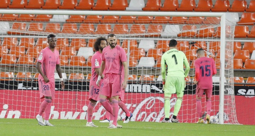Valencia puso un 4 a 1 al Real Madrid