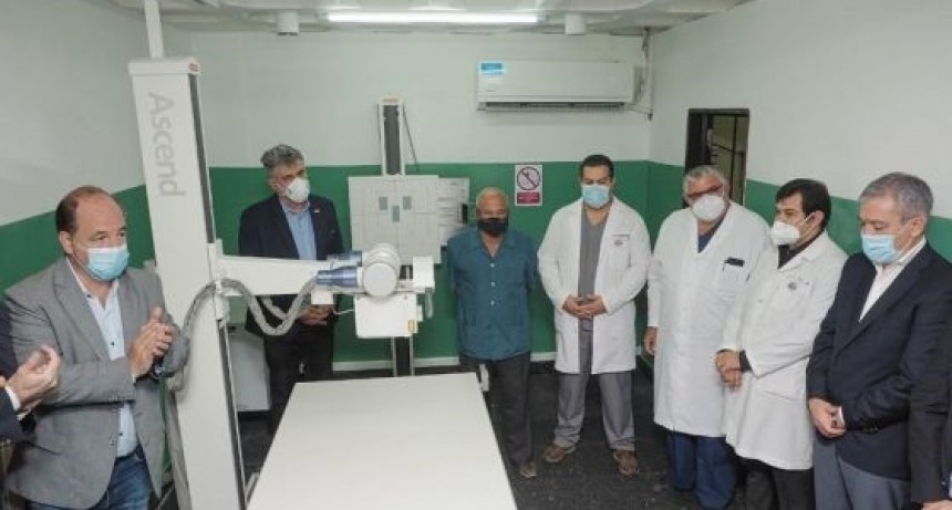 Inauguraron la nueva sala de radiología del hospital San Vicente de Paul