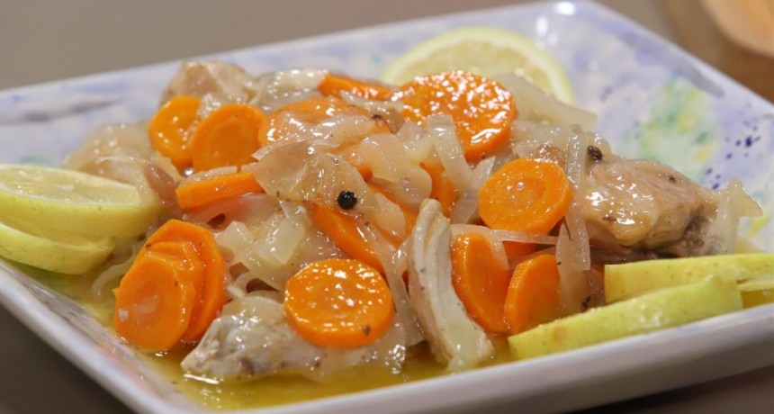 Pollo en escabeche