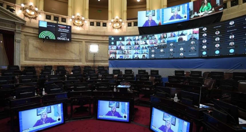 El Senado prorroga  sesiones virtuales hasta el 1º de marzo del año próximo