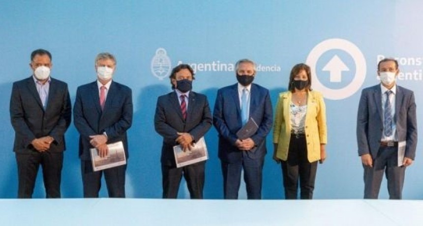 Sáenz acompañó al Presidente en el lanzamiento del Plan Gas Ar