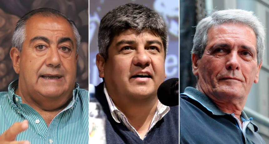 La CGT consagró al triunvirato