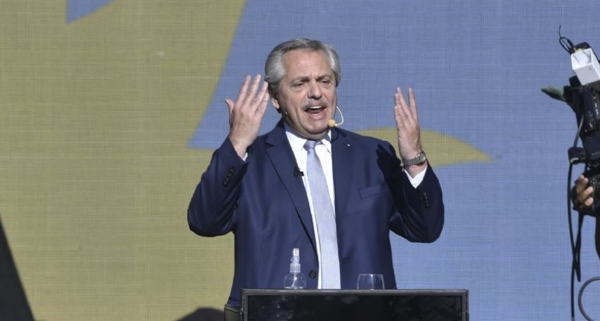 Alberto Fernández  se destaco con frases y críticas a la oposición 