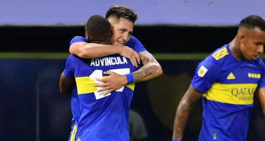 Boca le ganó a Sarmiento en la Bombonera 