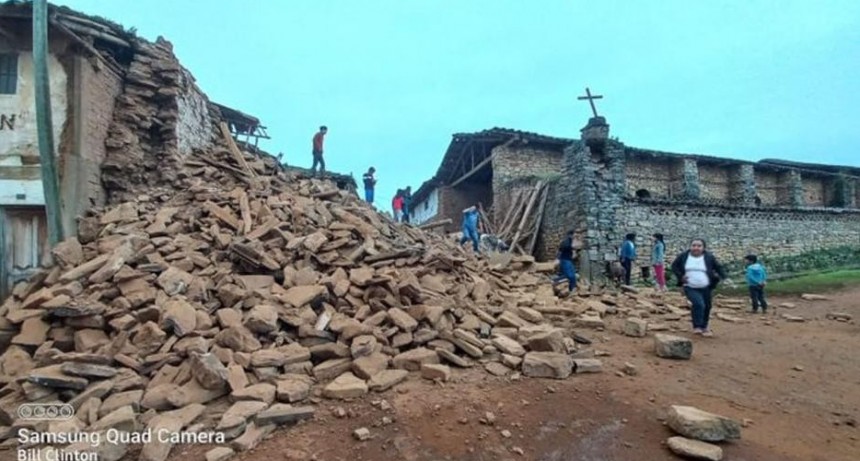Sismo de 7,5 grados sacudió la selva norte de Perú