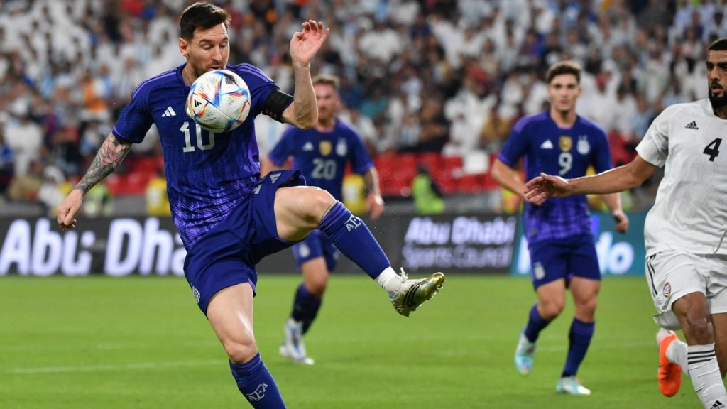 Argentina venció 5-0 a Emiratos Árabes