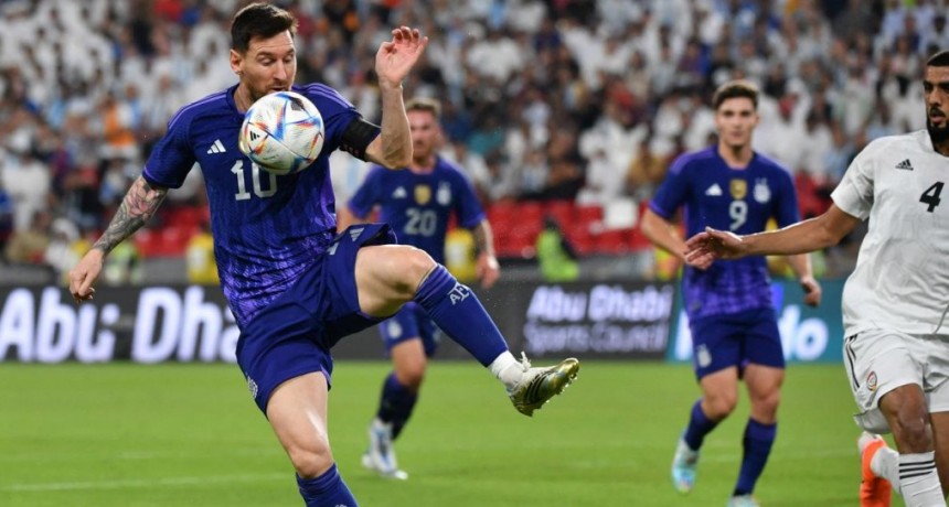 Argentina venció 5-0 a Emiratos Árabes