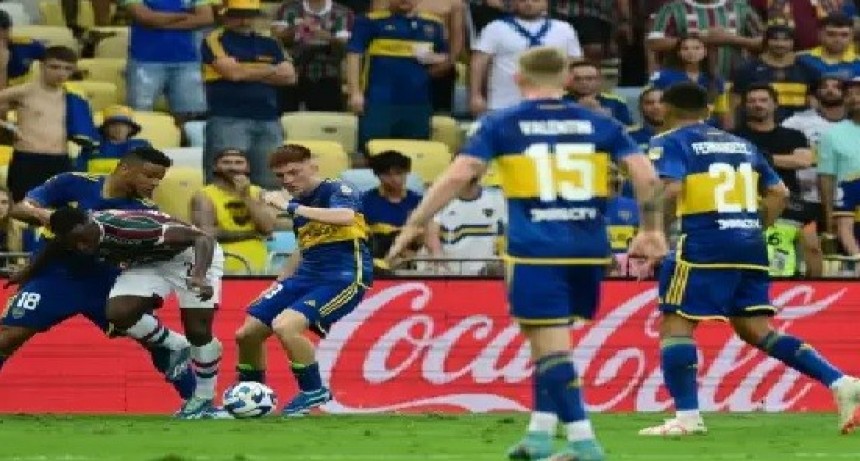 Boca perdió con Fluminense en el Maracaná