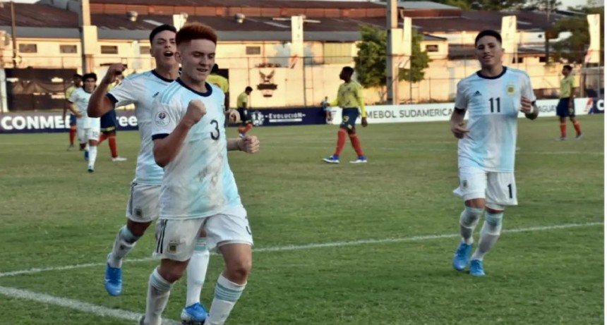 Argentina goleó a Colombia y es finalista del Sudamericano Sub 15