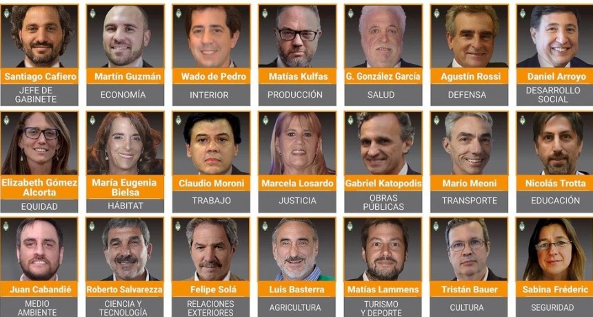 Alberto Fernández completó su Gabinete