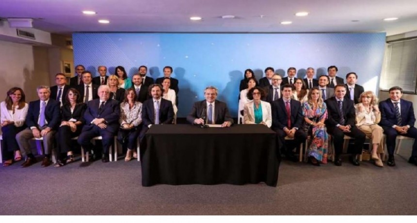 Alberto Fernández presentó a sus ministros