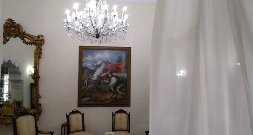 La residencia presidencial en Venezuela, ha quedado abierta al público