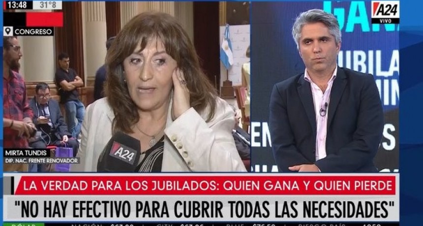 Mirta Tundis la diputada que pasó de defender a los jubilados a justificar la quita y el ajuste