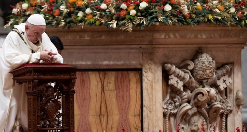 El Papa pidió aliento y esperanza en su su mensaje de Navidad