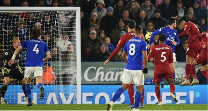 Liverpool se impuso al Leicester por la Premier League
