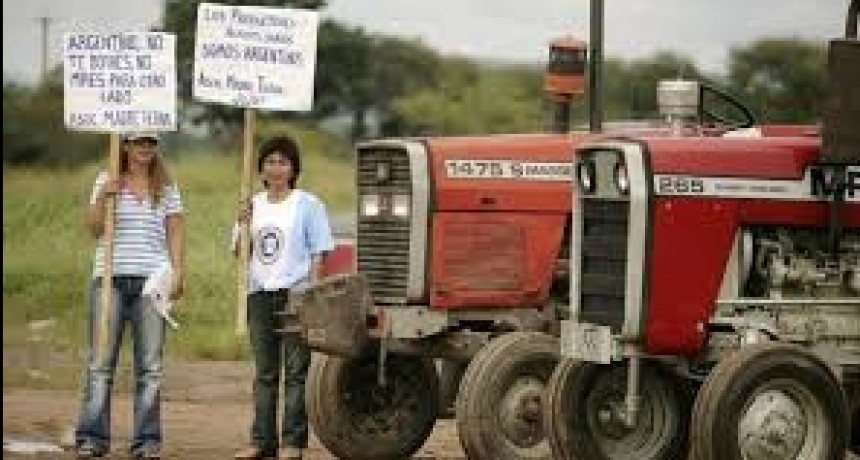 Agropecuarios del centro del Paìs protestan