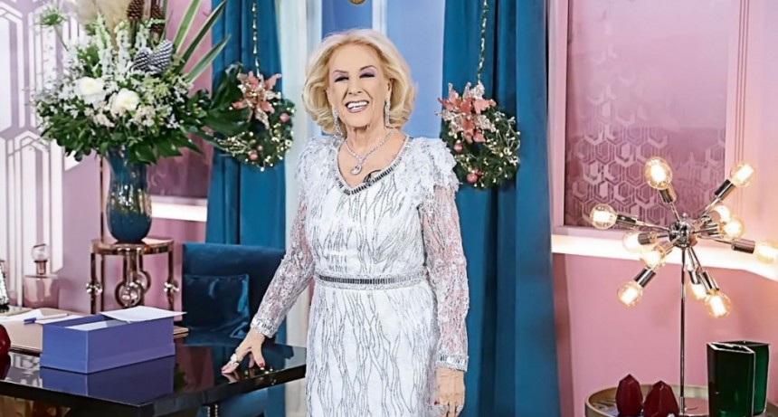 Mirtha Legrand apareció en público
